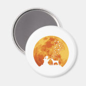 Treeing Walker Coonhound Magnet (Vorderseite/Rückseite)