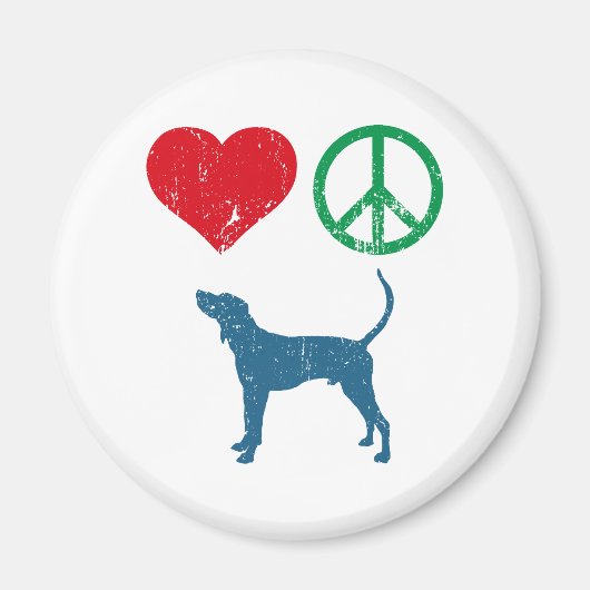 Treeing Walker Coonhound Magnet (Vorne)