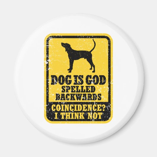 Treeing Walker Coonhound Magnet (Vorne)