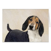 Treeing Walker Coonhound Malerei - Originelle Kuns (Vorderseite (Horizontal))