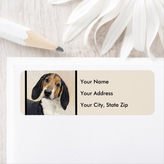 Treeing Walker Coonhound Malerei - Originelle Kuns (Insitu)