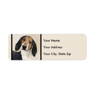 Treeing Walker Coonhound Malerei - Originelle Kuns