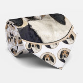 Treeing Walker Coonhound Malerei - Originelle Kuns Krawatte (Gerollt)