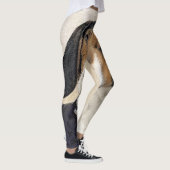 Treeing Walker Coonhound Malerei - Originelle Kuns Leggings (Rechts)