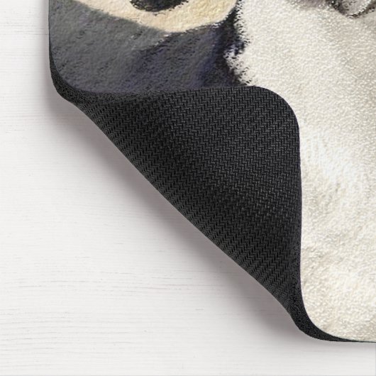 Treeing Walker Coonhound Malerei - Originelle Kuns Mousepad (Ecke)