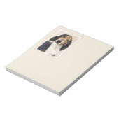 Treeing Walker Coonhound Malerei - Originelle Kuns Notizblock (Rotiert)