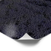 Treeing Walker Coonhound Malerei - Originelle Kuns Poster (Ecke)