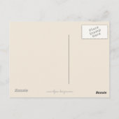 Treeing Walker Coonhound Malerei - Originelle Kuns Postkarte (Rückseite)