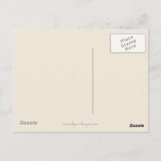 Treeing Walker Coonhound Malerei - Originelle Kuns Postkarte (Rückseite)