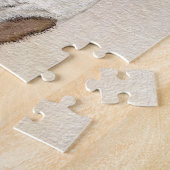 Treeing Walker Coonhound Malerei - Originelle Kuns Puzzle (Seite)