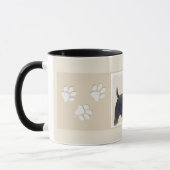 Treeing Walker Coonhound Malerei - Originelle Kuns Tasse (Links)