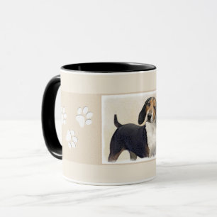 Treeing Walker Coonhound Malerei - Originelle Kuns Tasse