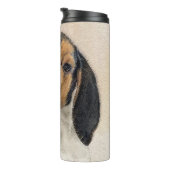 Treeing Walker Coonhound Malerei - Originelle Kuns Thermosbecher (Nach rechts gedreht)