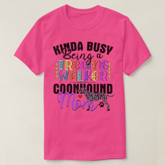 Treeing Walker Coonhound Mama Walker Coonhound Lov T-Shirt (Design vorne)