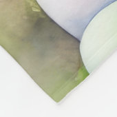 Treeing Walker Coonhound mit Ostereiern Urlaub Fleecedecke (Ecke)