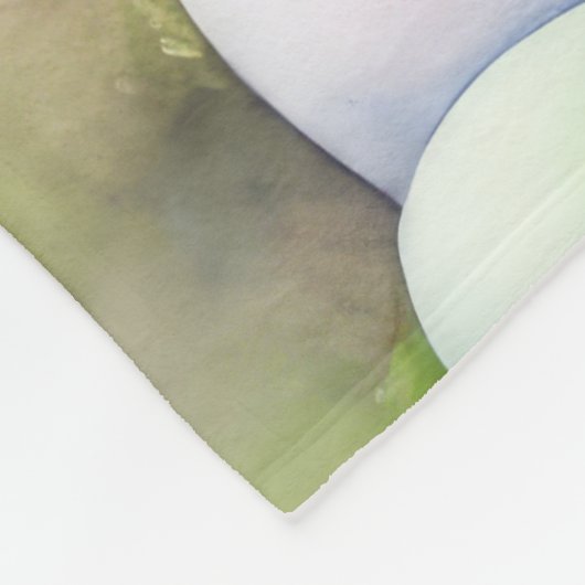 Treeing Walker Coonhound mit Ostereiern Urlaub Fleecedecke (Ecke)