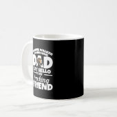 Treeing Walker Coonhound Papa Papa Sag Hallo Kaffeetasse (Vorderseite Links)
