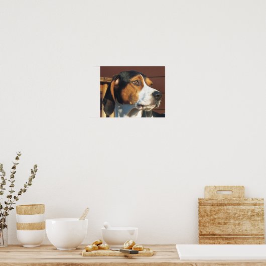 Treeing Walker Coonhound Poster (Küche)