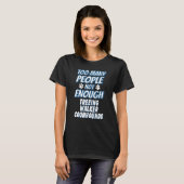 Treeing Walker Coonhound Rasse Hund antisozial T-Shirt (Vorne ganz)