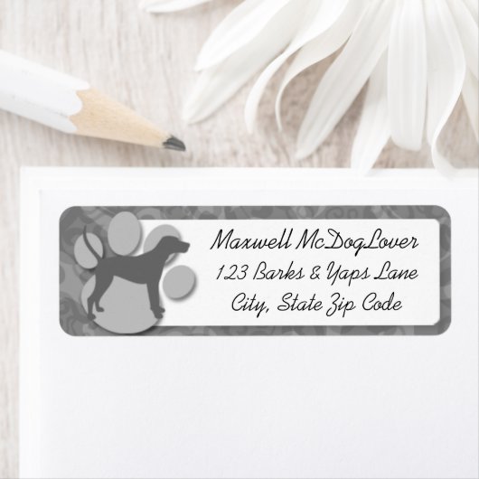 Treeing Walker Coonhound-Silhouette (Insitu)