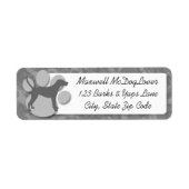 Treeing Walker Coonhound-Silhouette (Vorne)