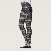 Treeing Walker Coonhound Weihnachtsmann Leggings (Links)