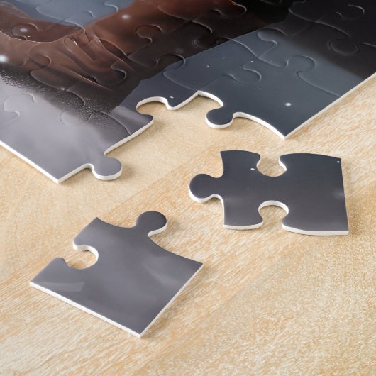 Treeing Walker Coonhound Weihnachtsmann Puzzle (Seite)