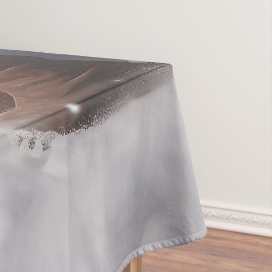 Treeing Walker Coonhound Weihnachtsmann Tischdecke (Beispiel)