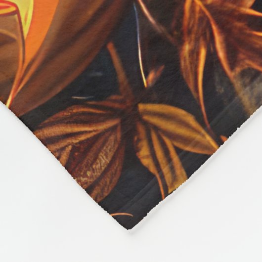 Treeing Walker Halloween Spooky Fleecedecke (Ecke)