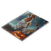 Treeing Walker Halloween Spooky Notizblock (Linke Seite)