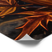 Treeing Walker Halloween Spooky Poster (Ecke)