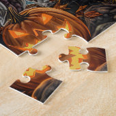 Treeing Walker Halloween Spooky Puzzle (Seite)