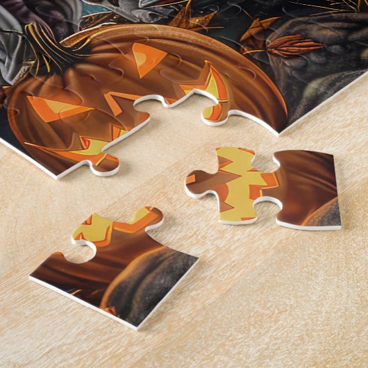 Treeing Walker Halloween Spooky Puzzle (Seite)