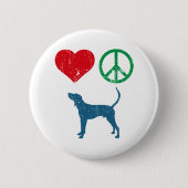 Treeing WandererCoonhound Button (Vorderseite)