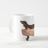 Treeing WandererCoonhound Kaffeetasse (Vorderseite Links)