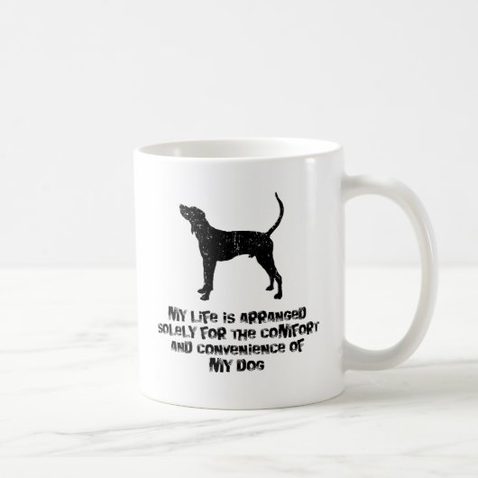 Treeing WandererCoonhound Kaffeetasse (Rechts)