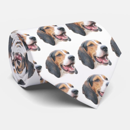 Treeing Wanderercoonhound-Krawatte Krawatte (Gerollt)