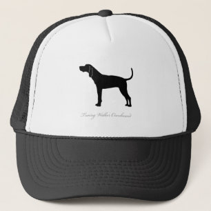 Treeing Wanderercoonhound-Silhouette Truckerkappe