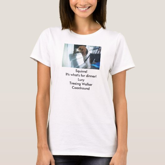 Treeing WandererCoonhound T-Shirt (Vorderseite)