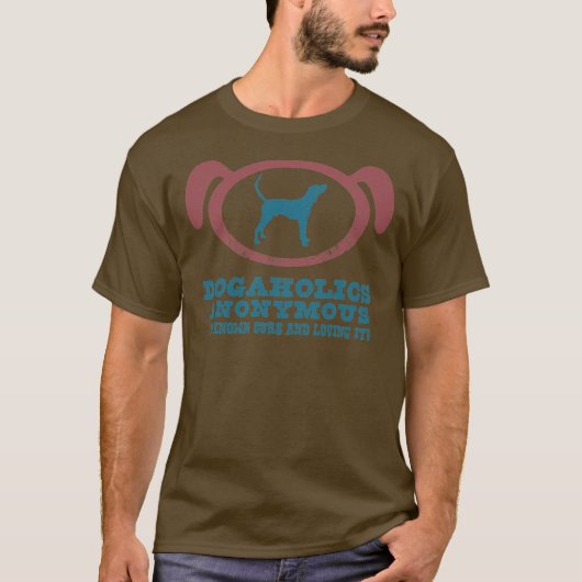 Treeing WandererCoonhound T-Shirt (Vorderseite)