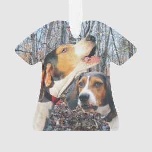 Treeing Wanderercoonhound-Weihnachtsverzierung Ornament