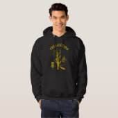 Treejection Dummer Baum - Lustiges Disc-Golf-Gesch Hoodie (Vorne ganz)