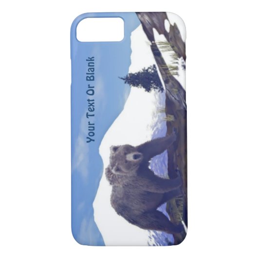 Treeline Grizzly Case-Mate iPhone Hülle (Rückseite)