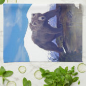 Treeline Grizzly Geschirrtuch (Gefaltet)