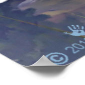 Treeline Grizzly Poster (Ecke)