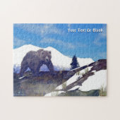 Treeline Grizzly Puzzle (Horizontal)