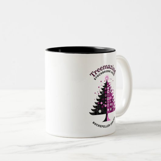 Treemazing Stockbridge 2024 Gedenkstätte Tasse-DUO Zweifarbige Tasse (VorderseiteRechts)