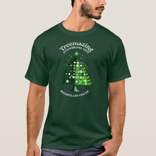 Treemazing Stockbridge Dk. T - Shirt der grünen Mä (Vorderseite)