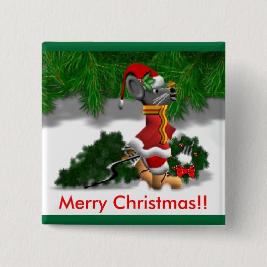 treeMouse Knopf Button (Vorderseite)