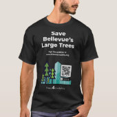 Trees4Livability Tree Code Petition Tee Shirt (Vorderseite)